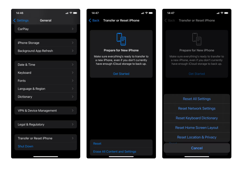 Reset-the-Network-Settings